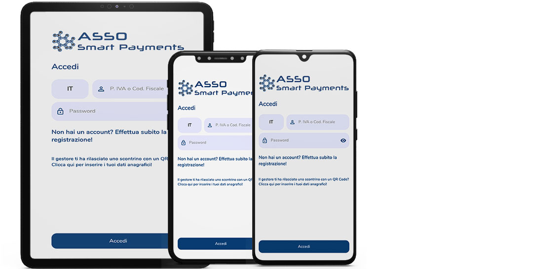 Asso Smart Payments | Desktop Web Application
